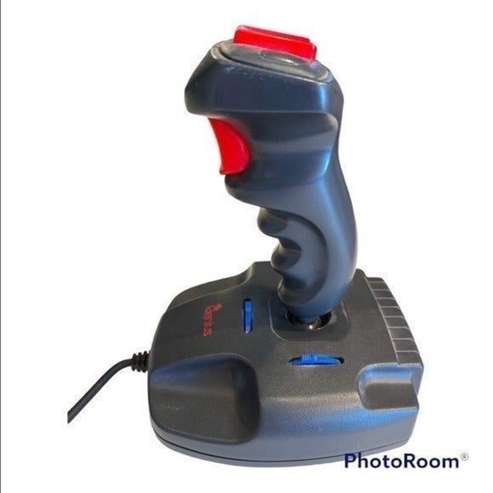 JOYSTICK CONTROLLER GENIUS J08 IBM PC for Video Games Vintage